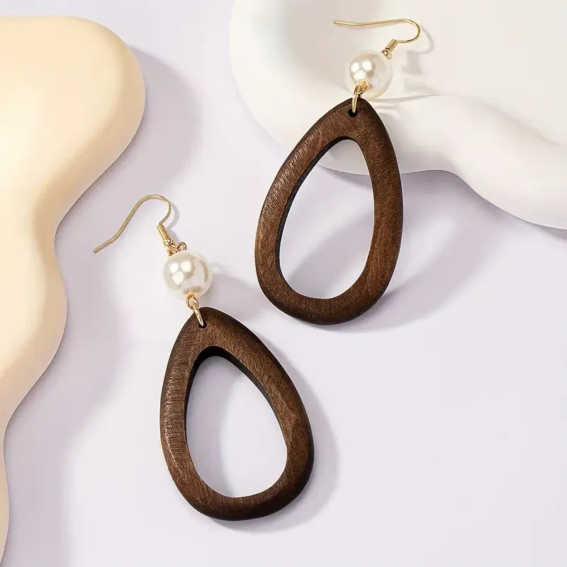 Hoop Golden Onda  Natural