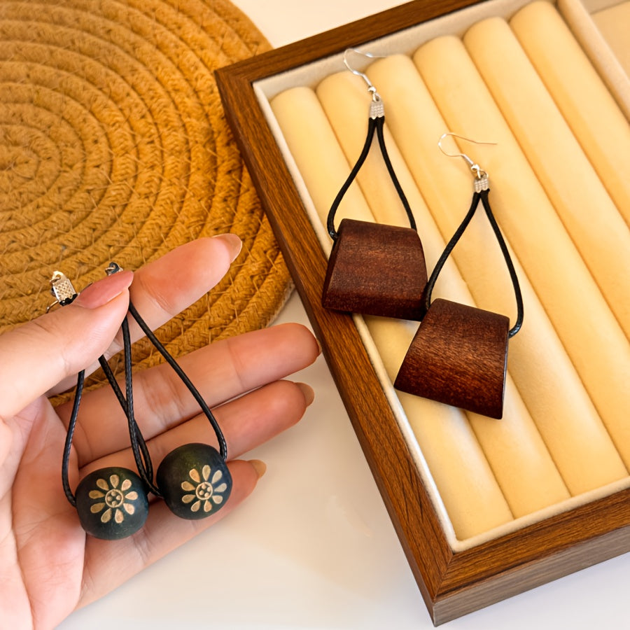 Kit 2 Pares  Wooden  Niche Madeeva