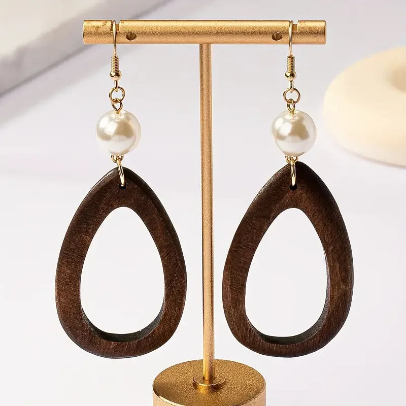 Hoop Golden Onda  Natural