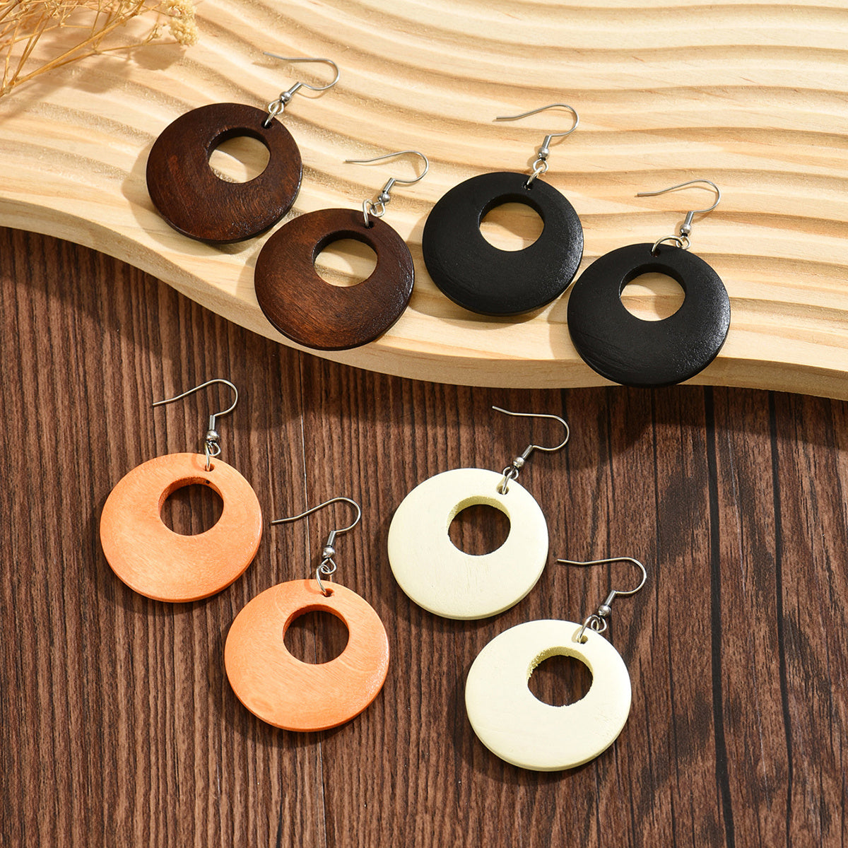 Kit 4 Pares Círculos Multicor