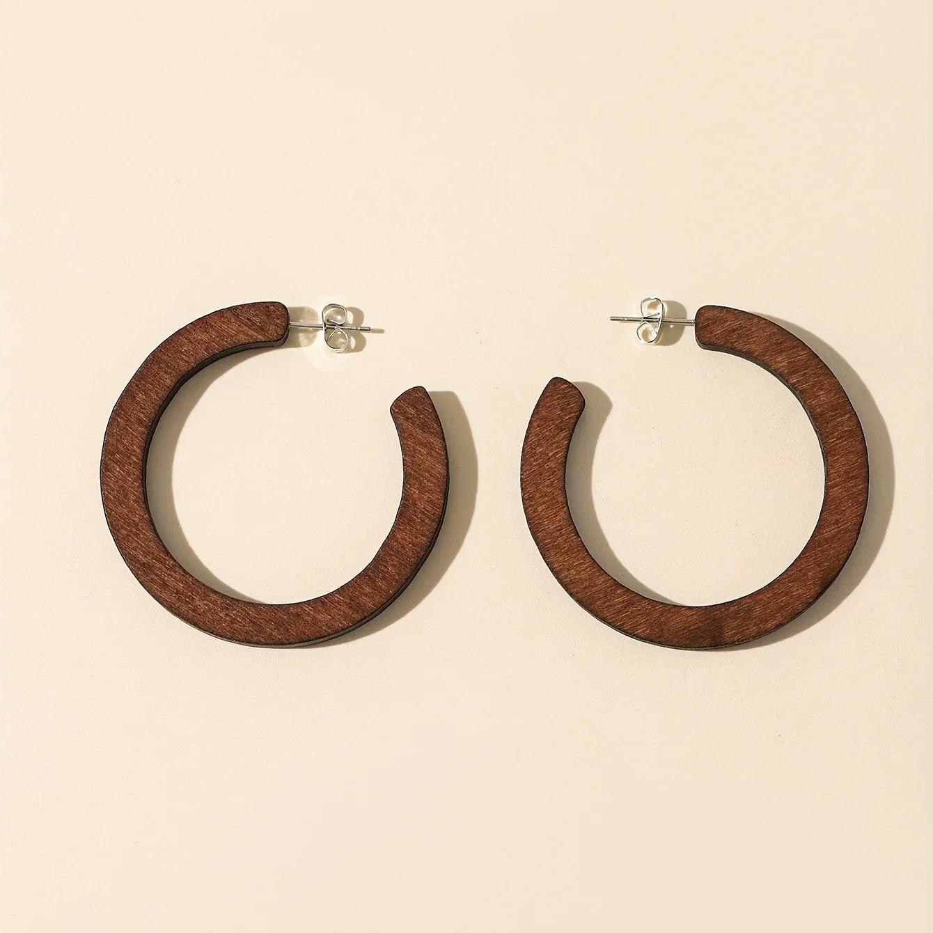 Argola Castanha Vintage