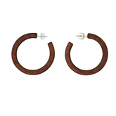 Argola Castanha Vintage